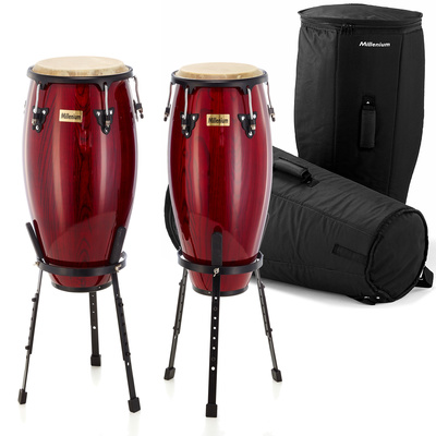 Millenium MC890WR Conga Set mit Gigbags