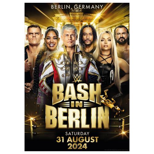 WWE Bash in Berlin Gruppenposter - Ungerahmt A2