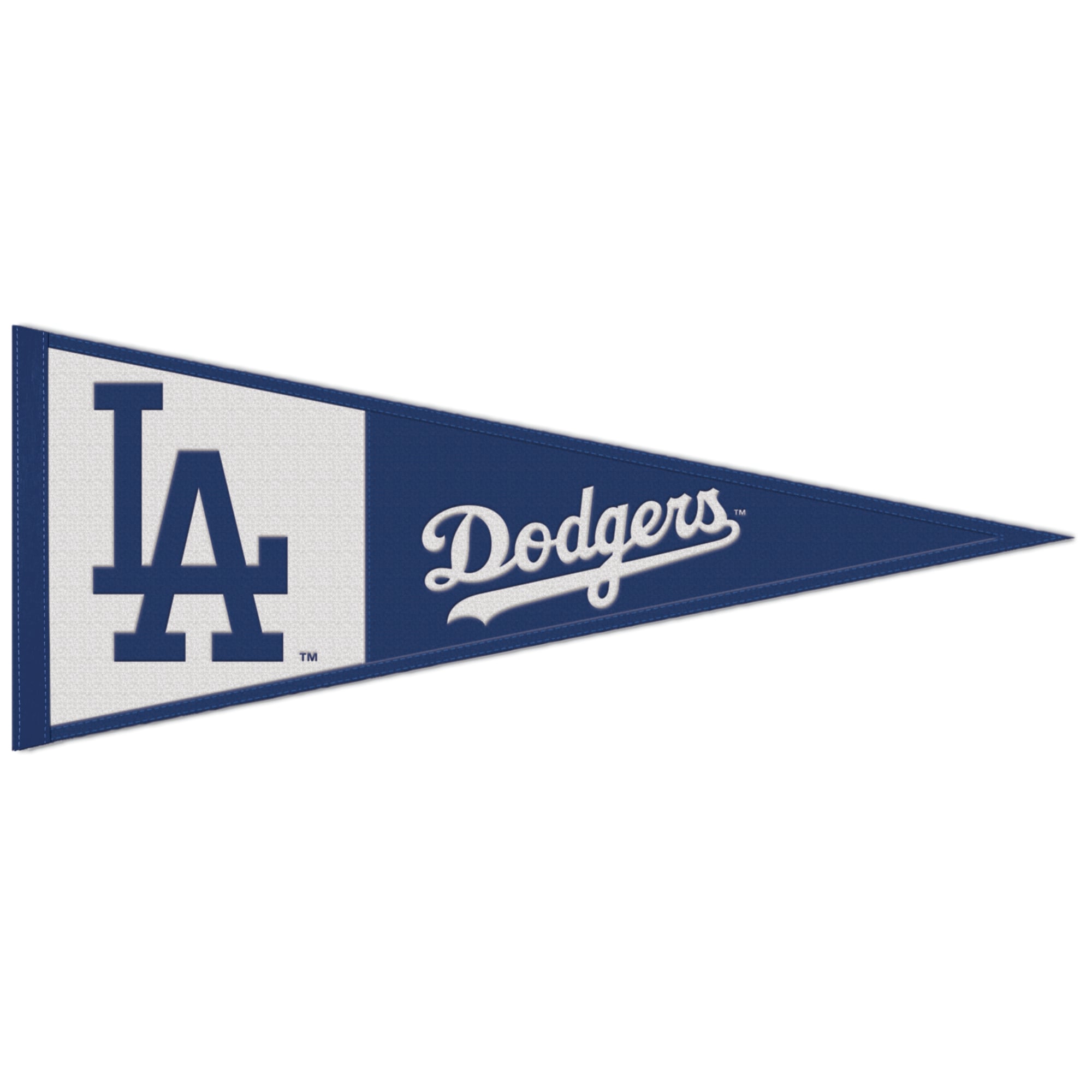 WinCraft Los Angeles Dodgers Wimpel aus Wolle mit Hauptlogo, 13" x 32"