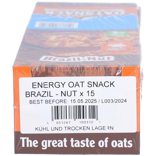 Oat Snack Riegel - Brazil Nut 65 g 15 Stk. 15x65