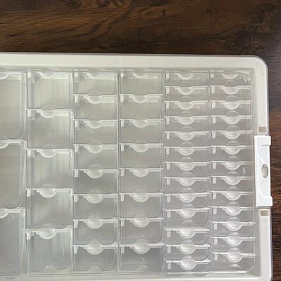 TEMU Diamond Jewelry Classification Box 50 Separate Boxes, Nail Transparent Storage Box, With Transparent Cover, Diy Beading Box