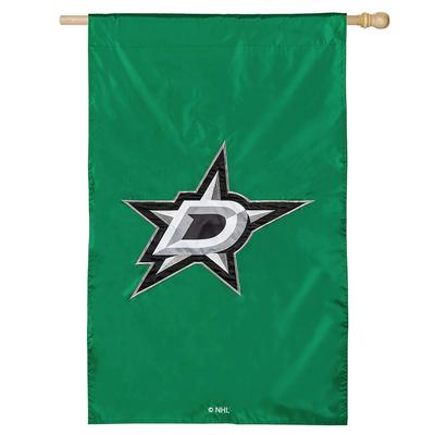 Applique Flag, House Size, Dallas Stars