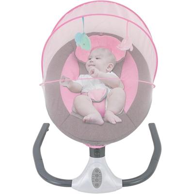 Gojoy - Elektrische Babyschaukel Babywippe 0-12 Kg Für Kinder Mit Bluetooth, Usb, Rosa Image
