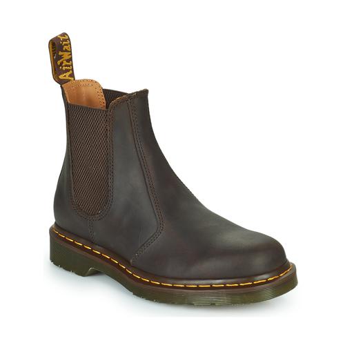 Dr. Martens YS DARK BROWN CRAZY HORSE Damenstiefel (damen)