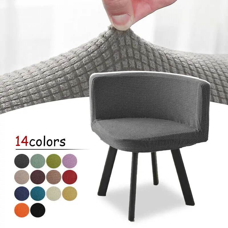 Solide elastische Dreieck Stuhl Abdeckung waschbar Esszimmer Stuhl Abdeckung Polar Fleece Büro Home Stuhl Abdeckung Hotel Familie Freizeit Image
