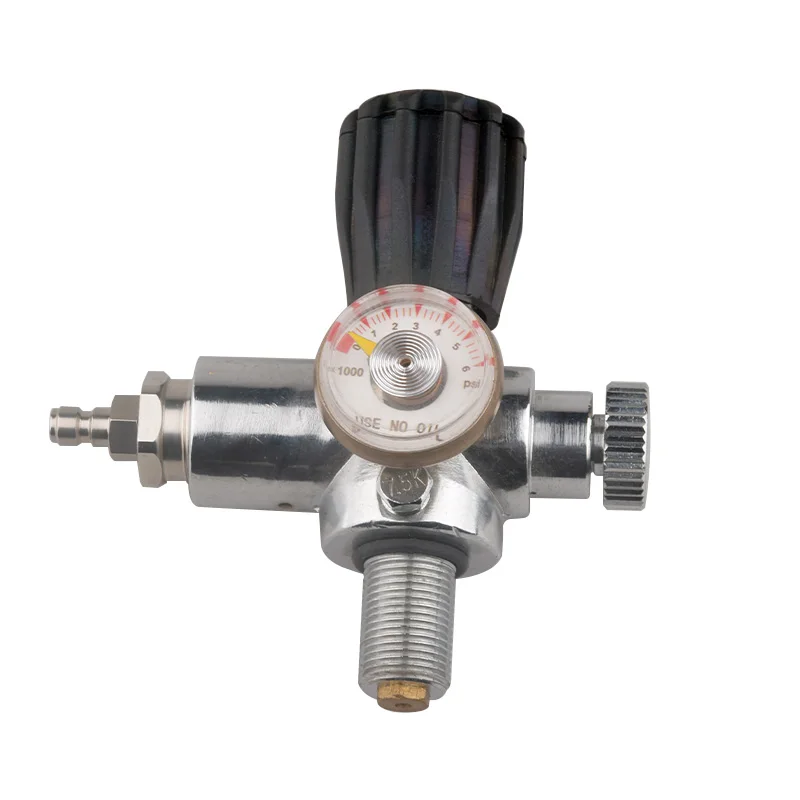 HPA M18 * 1,5 Tauchen Ausrüstung Scuba Gas Lade Ventil Luft Füllung Station Refill Adapter Druck Schalter 6000psi Gauge Regler Image