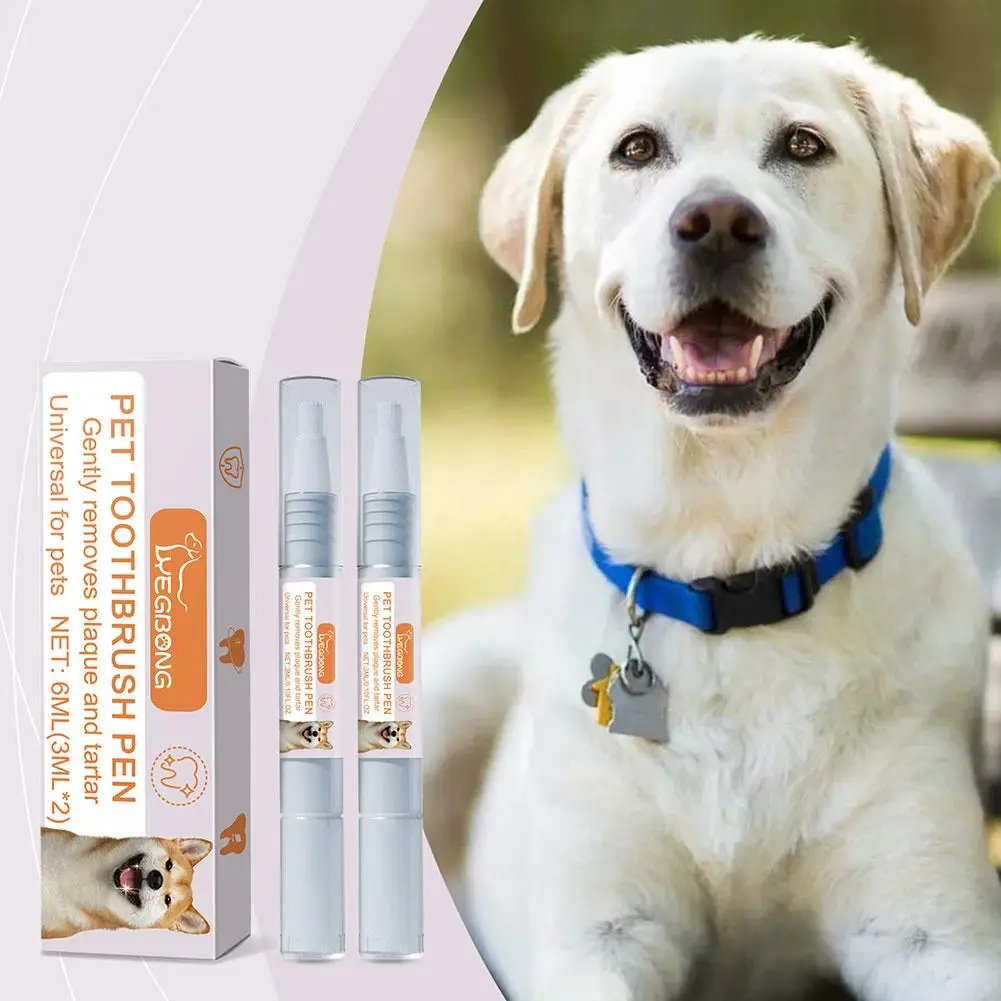Hunde zähne Reinigung Gel Zahn reparatur Zähne Zähneputzen Reiniger Hund Mundpflege für Hunde Katzen Geruch Flecken entferner Haustier Atemer frischer Image