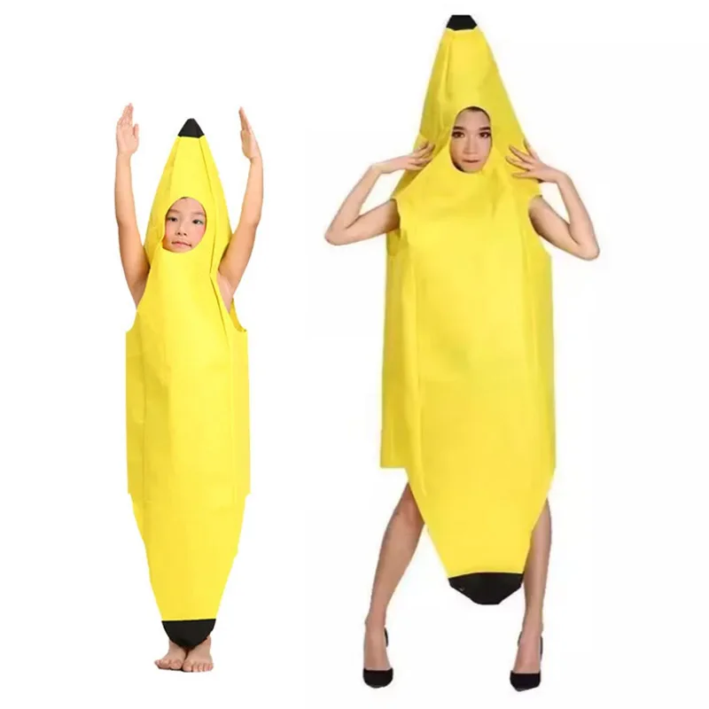 Karneval Kleidung Männer Cosplay Erwachsene Kostüm Lustige Sexy Banane Kostüm Neuheit Halloween Weihnachten Karneval Party Dekorationen Image