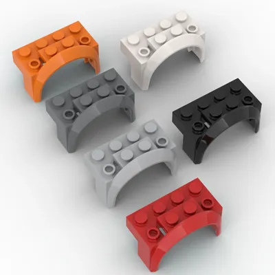 3387 Radlauf, Kotflügel 4 x 2 x 2 MOC Speed Champions Image