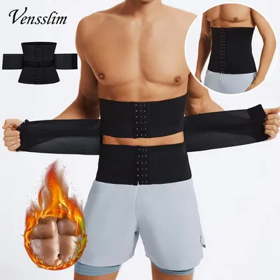 Vensslim Abnehmen Body Shaper Hot Trimmer Korsett Männer Taille Trainer Sauna Schwören Gürtel Magen Image