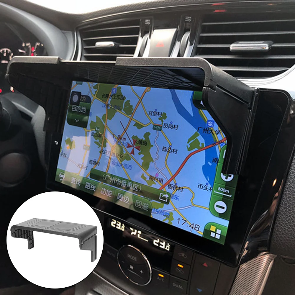 7-12 Zoll Universal Innenzubehör Auto GPS Navigation Sonnenschutz GPS Blendschutz Schild Display Visier