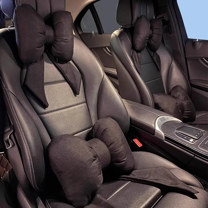 Auto Kopfstütze Nackenkissen Internet Rote Schleife Sitz Nackenkissen Autokissen Nackenkissen Göttin Image