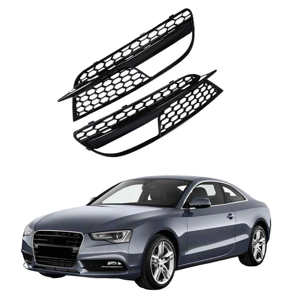 Auto Links Rechts Vorne Stoßstange Nebel Lichter Lampe Grill Grille Für Audi A5 2012-2016 8T 0807681 H 8T 0807682 H Nicht für S-LINE Sportback Image