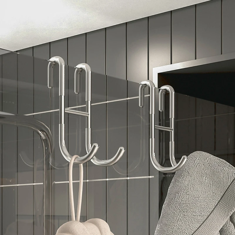 Edelstahl S-förmiger Haken Bad haken Bad Dusch vorhang Haken Bad zubehör Bad organisatoren Lagerung