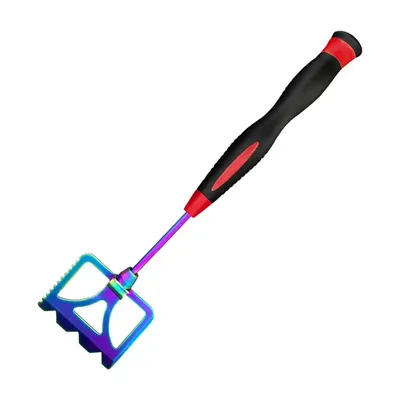 T Shape Shrimp Bait Shovel Stainless Steel Shrimp Spatula Fishing Lure Shovel Foldable Anti Slip