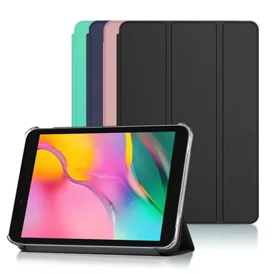 Flip Tablet Case For Samsung Galaxy Tab A 2019 8.0 T290 Funda PU Leather Smart Cover For Tab A8