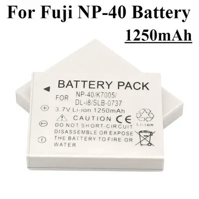 FNP-40 NP-40 NP40 Camera Battery + Charger for Fuji F40iF455 F460 F470 F480 F601 F610 F650 F710 F710