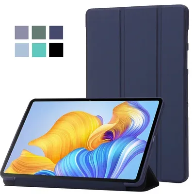 For Honor Pad 8 Case 12 inch Trifold PU Leaher Soft Back Stand Tablet Cover For Honor Pad X9 X8