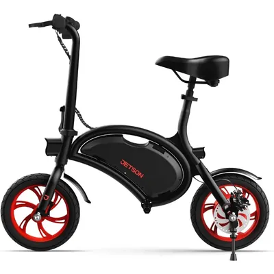 Bolt Folding Electric Ride-On Bike, Easy-Folding, Built-in Carrying Handle, Twist Throttle, Up to