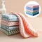 5pcs Kitchen Dish Cloths Soft Absorbent Dish Rag Reusable Dish Towels Household Washable Cleaning