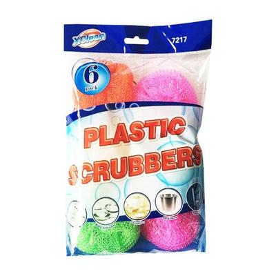 Dowin 072177 - 6PK All Purpose Scourers (7217) Cleaning Supplies
