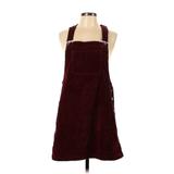 American Eagle Outfitters Cocktail Dress Square Sleeveless: Burgundy Dresses - New - Women's Size Large