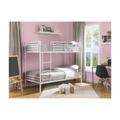 Letto a castello 2 x 90 x 190 cm Bianco - DUOTIS II