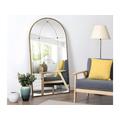 Specchio finestra L. 80 x H. 150 cm in Metallo Dorato antico Vintage - PALMYRE