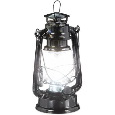 Sturmlaterne led, retro Sturmlampe als Fensterdeko oder elektrische Gartenlaterne, Image