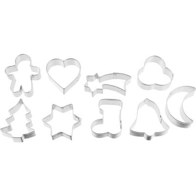 Ausstecher-Set Weihnachten 9-teilig Plätchenausstecher Ausstechform - Zenker Image