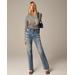 Petite Mid-Rise Straight Jean