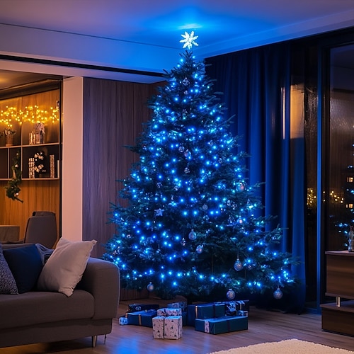 Luci a Stringa LED Eleganti per Ricevimento Matrimonio Luci a Stringa Fatata Plug-in 8 Modalità Impermeabili per Interni/Esterni Luci per Alberi per Matrimonio Festa Decorazioni per Camera da Letto