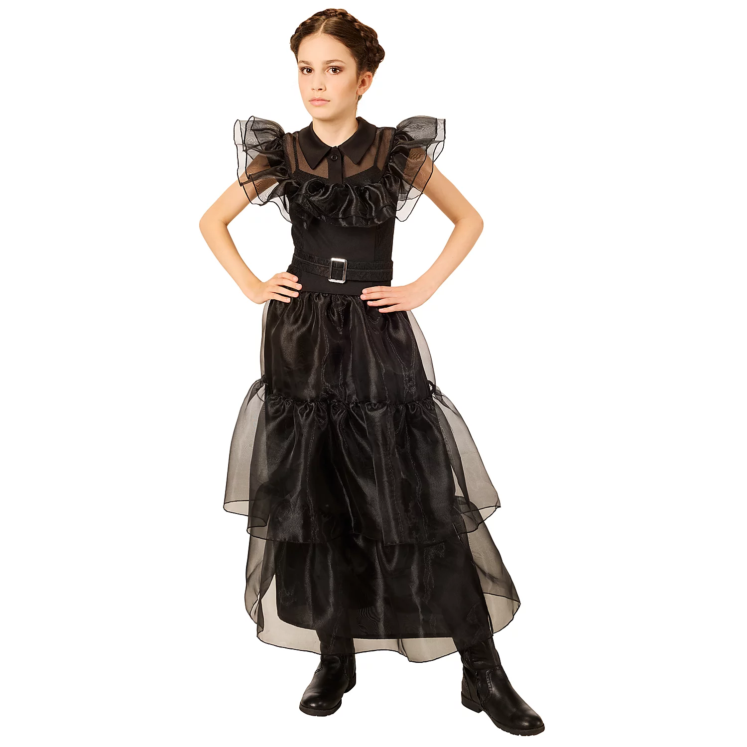 Kinder-Ballkleid, schwarz Image