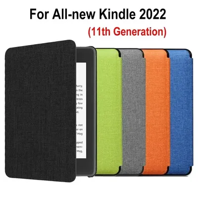 Fabric Magnetic Smart Case For 6 All-new Kindle (2022 Release) 11th Generation Built-in Light 6 Inch