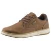 Schnürschuh SKECHERS "GARLAN", Herren, Gr. 40, braun, Lederimitat, casual, Schuhe, Trekking Schuh, Sneaker, Freizeitschuh mit Kontrastnähten