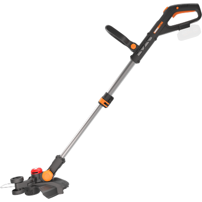 Akku-Rasentrimmer WORX "Nitro WG173E.9", bunt (schwarz, orange), Motorsensen, 3-IN-1 Funktion, bürstenloser Motor, ohne 