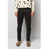 Chinos MEYER "Five-Pocket Chino", Herren, Gr. 36, Länge 32, grau (anthrazit), 98% Baumwolle;2% Elasthan, unifarben, slim fit lang, Hosen, aus robustem BIO-Baumwoll