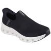 Slip-On Sneaker SKECHERS "GLIDE-STEP PRO-EVERYDAY CITIZEN", Damen, Gr. 39, schwarz, Textil, sportlich, Schuhe, Slipper, Freizeitschuh, Halbschuh in veganer Verarbeitung