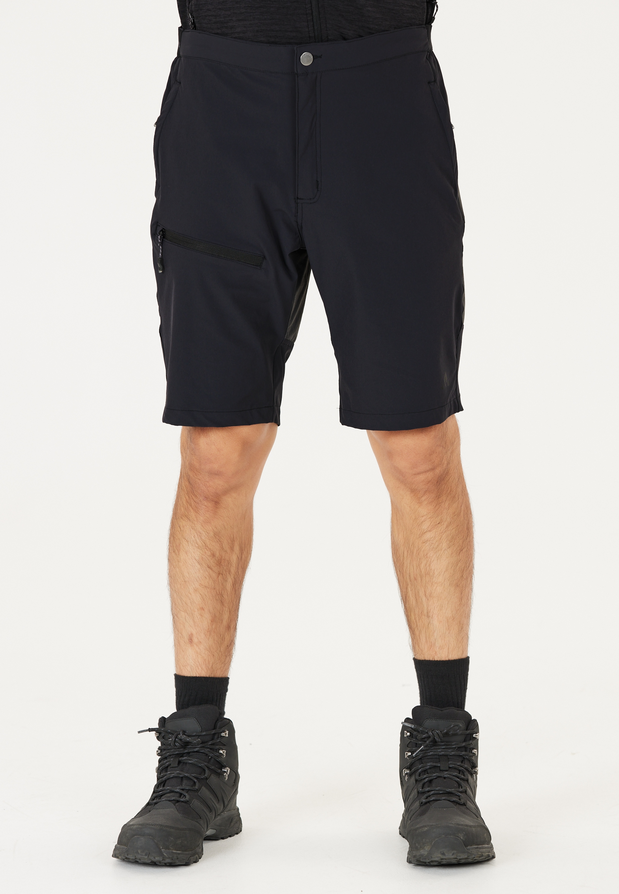 Shorts WHISTLER "Salton", Herren, Gr. XL, US-Größen, schwarz, 92% Polyamid, 8% Elasthan, unifarben, Hosen, mit praktischer Stretchfunktion Image