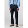 Chinos MEYER "New York", Herren, Gr. 32, Länge 32, blau (dunkelblau), 97% Baumwolle;3% Elasthan, unifarben, regular fit lang, Hosen, aus reiner Bio-Baumwolle