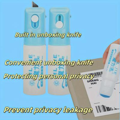 TEMU Protection Knife - For Packages, Prevents Information Leakage & Address , Pp Material