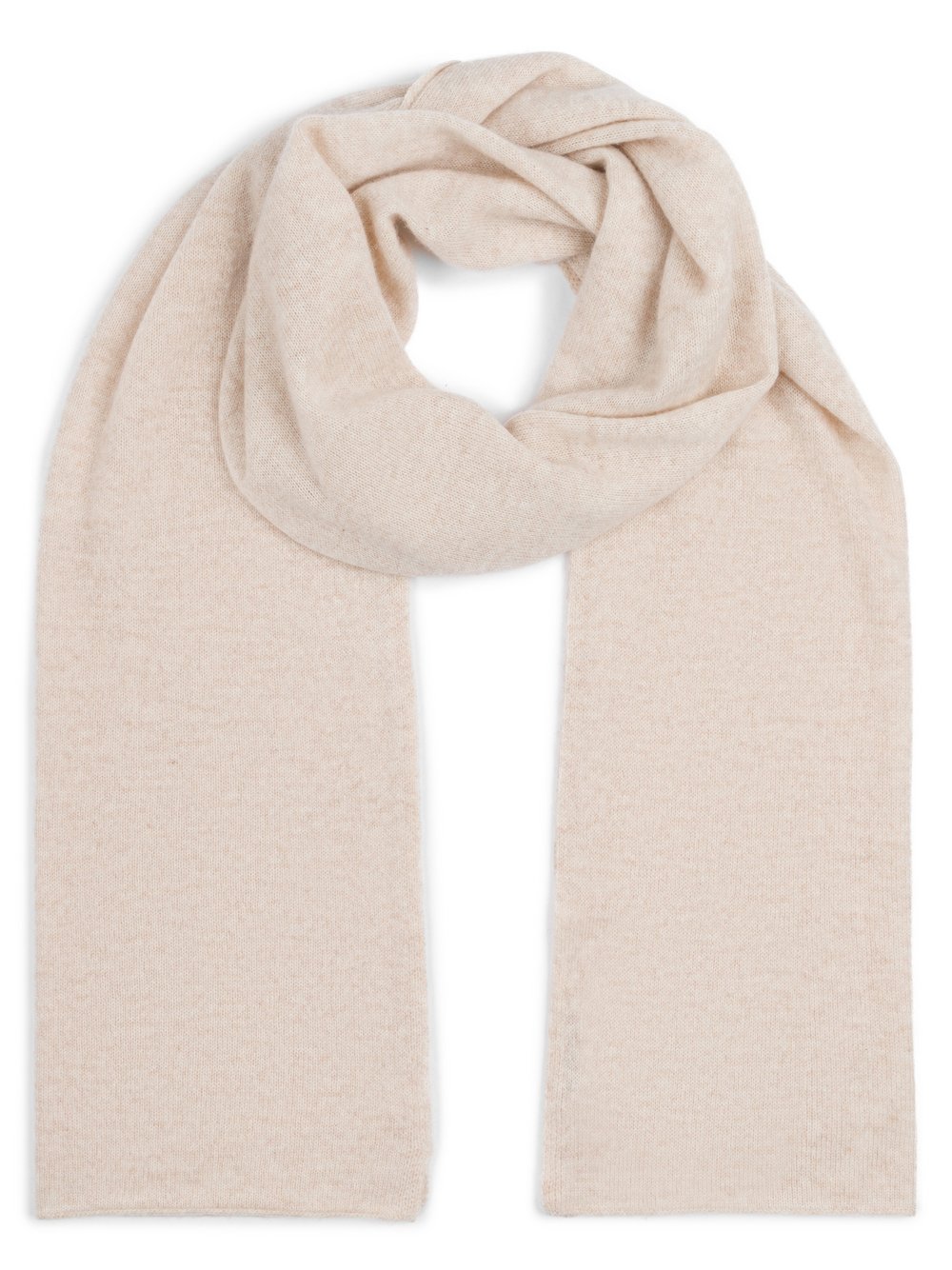 Marie Lund Pure Cashmere Schal Damen sand, ONE SIZE Image