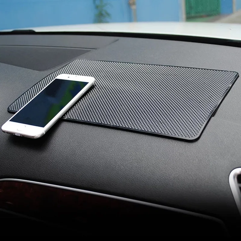 1Pcs Universal Auto Dashboard Non Slip Grip Sticky Pad Telefon Halter Matte Anti-skid Silikon Matte Auto Matte auto Innen Zubehör Image
