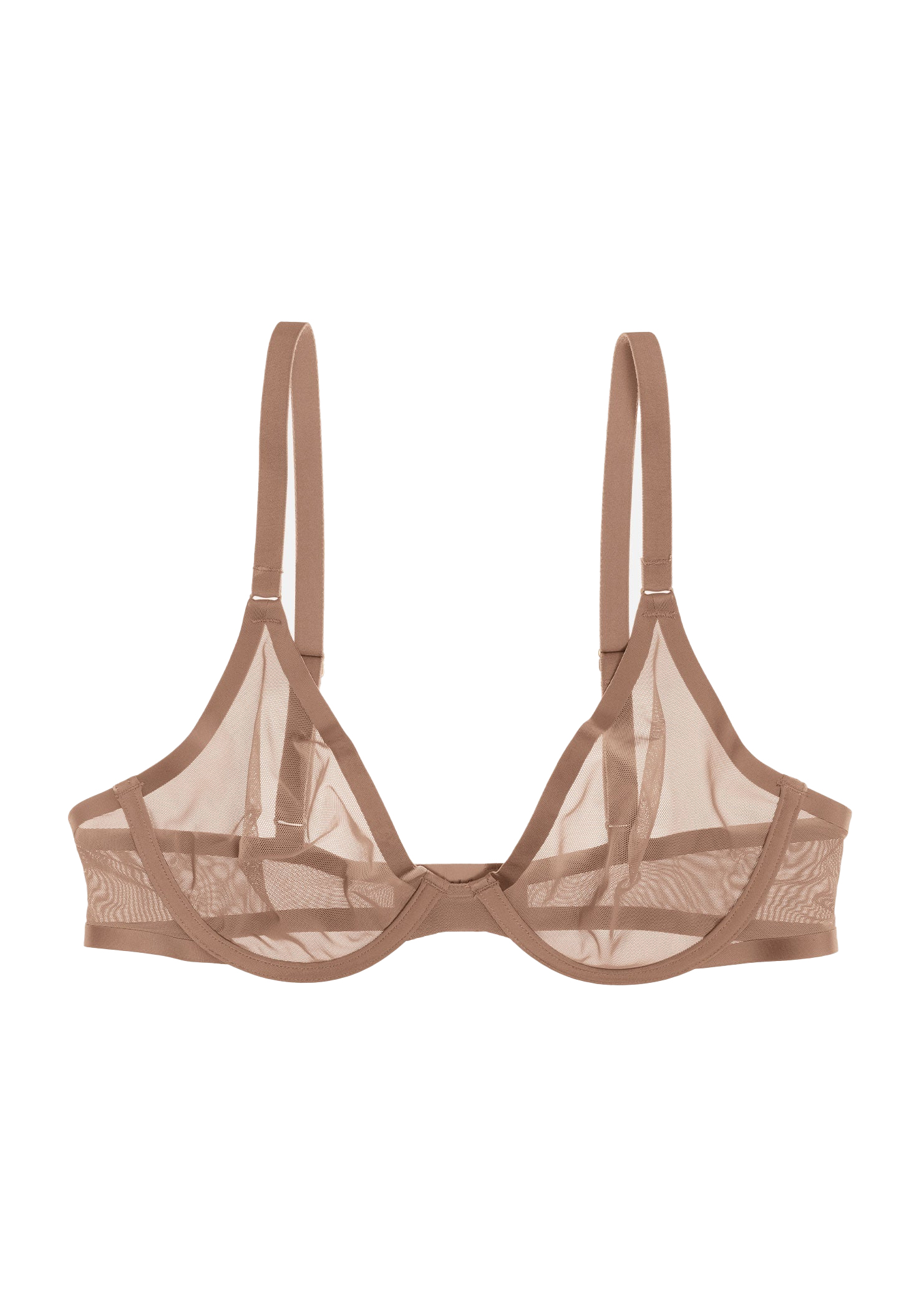 Plus Size Women's The Plunge - Mesh by CUUP in Taupe (Size 48 E)