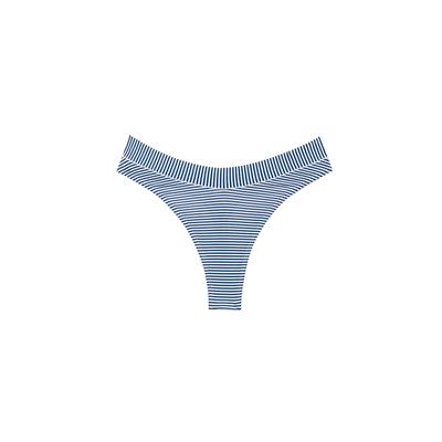 Plus Size Women's The Thong - Modal by CUUP in Ocean Stripe (Size 6 / 1X)