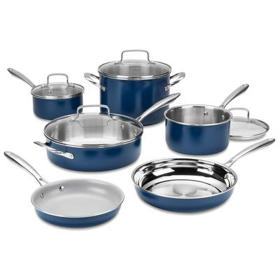 Cuisinart Triple Ply Stainless Steel 10-Piece Cookware Set - 10pc set