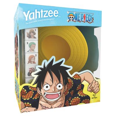 YAHTZEE: One Piece | Collectible Monkey D. Luffy Straw Hat Dice Cup