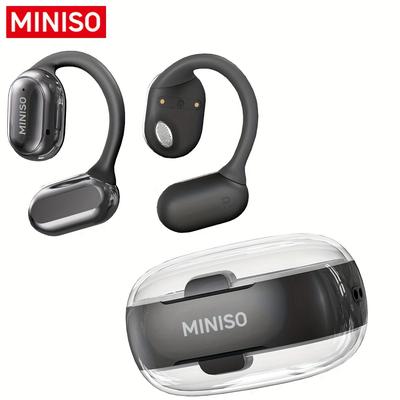 TEMU Miniso X39 Wireless V5.4 Headphones Ear 40hours Time Long Battery Hifisound Over Ear Headphones, Not For Running