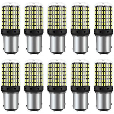 10 Stück 3014 144smd Canbus 1157 Bay15d P21w 1156 Ba15s Bau15s Py21w T20 7440 7443 W21w Led-lampen