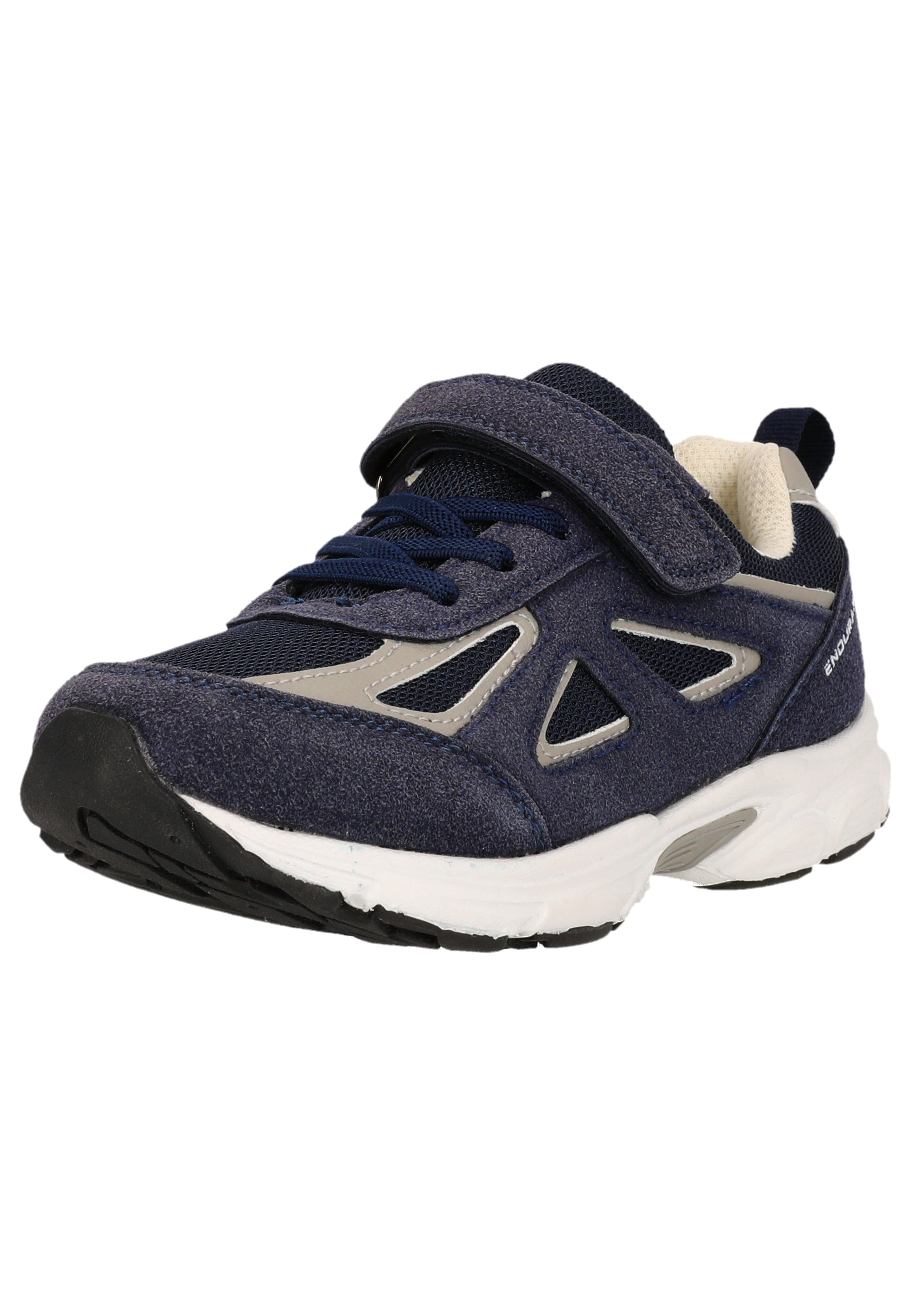 Sneaker ENDURANCE "Kaleb", Mädchen, Gr. 33, blau, Kunstfaser, Polyurethane, Schuhe Sneaker, mit sportlichen Look und einfachem Verschluss